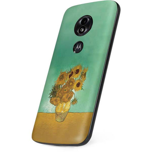 Vincent Van Gogh Sunflowers 1888 Moto E5 Play Skin